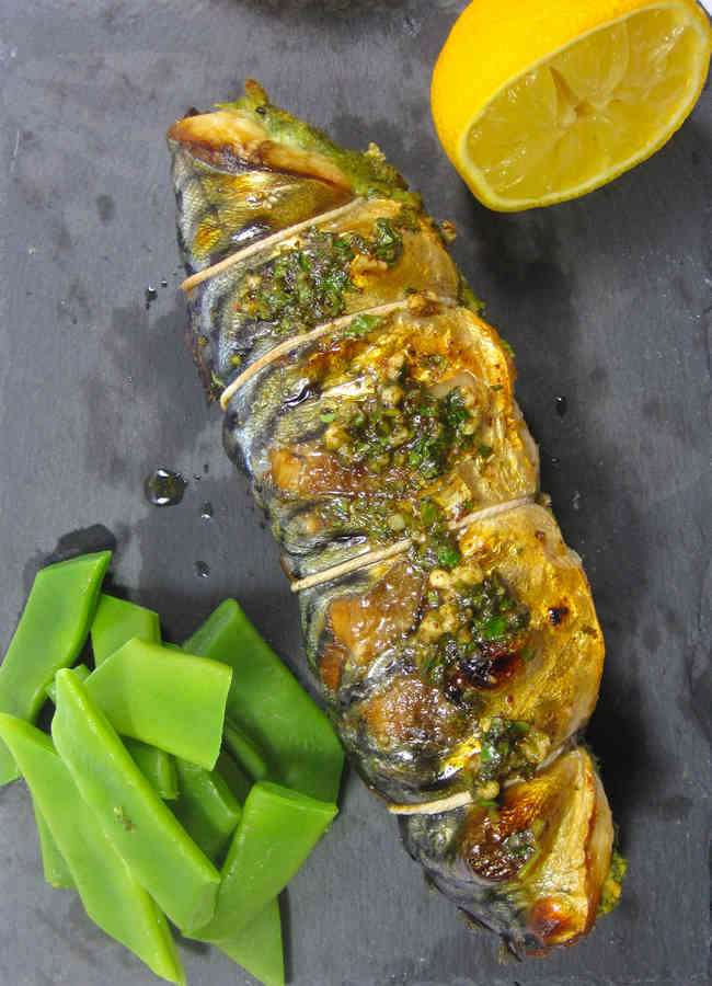Seaside Stuffed Mackerel Recipe Cuisine Fiend